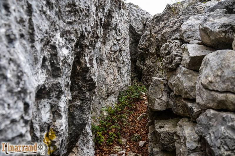 Roccia dei Tedeschi e appostamenti della Seconda Guerra Mondiale